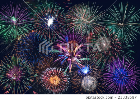 Sky full of fireworks Sky full of fireworks 23338587