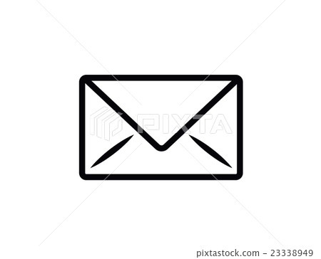 envelope letter isolated icon design 23338949