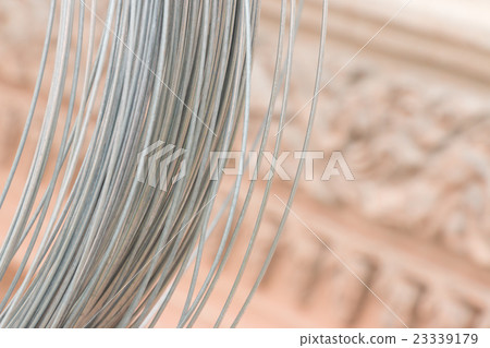Using steel wire for securing  23339179