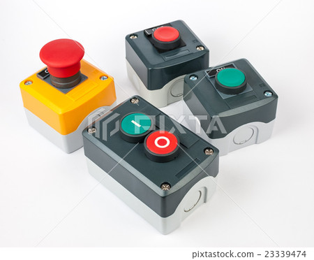 Push button station. Various types. Push button station. Various types. 23339474