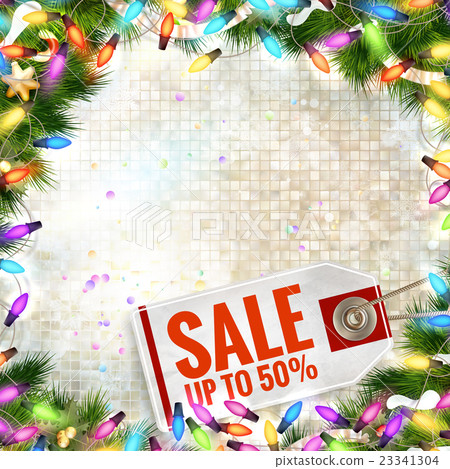 After Christmas Sale. EPS 10 23341304