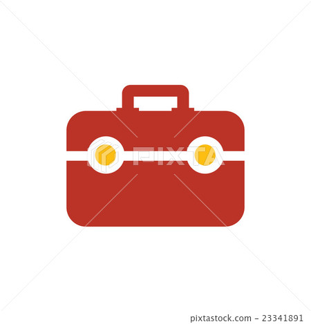 Bag Flat icon and Logo design 23341891