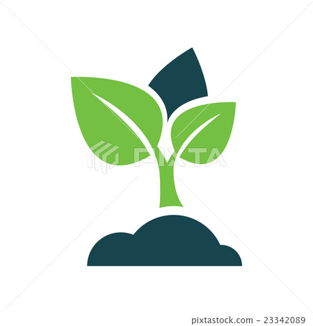 sapling icon vector sapling icon vector 23342089