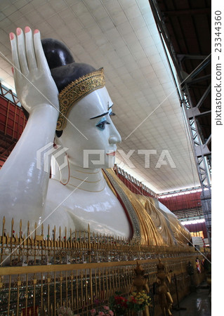 睡覺的Changtagy的菩薩·仰光Paya 23344360