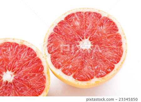 Grapefruit on a white background 23345850