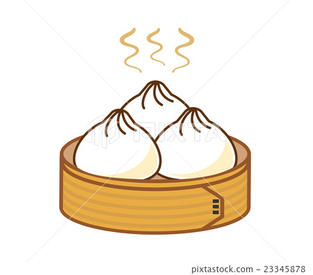 蒸籃子和其他肉麵包 23345878