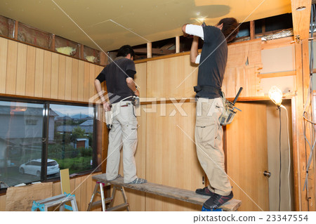 Room renovation image ceiling construction Room renovation image ceiling construction 23347554