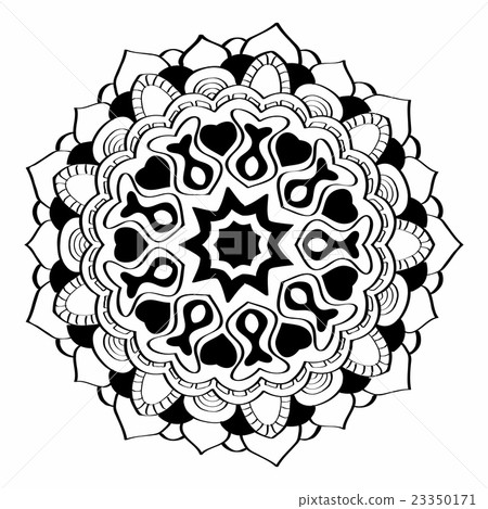 Mandala. Abstract Vector Decoration.  23350171