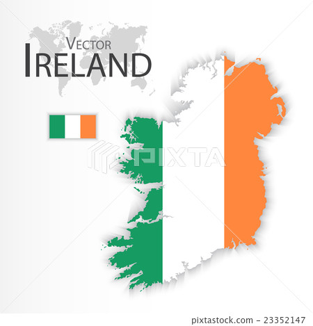 Ireland ( Republic of Ireland ) ( flag and map ) Ireland ( Republic of Ireland ) ( flag and map ) 23352147