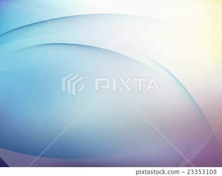 Abstract blue background with smooth lines. EPS 10 - Stock Illustration ...