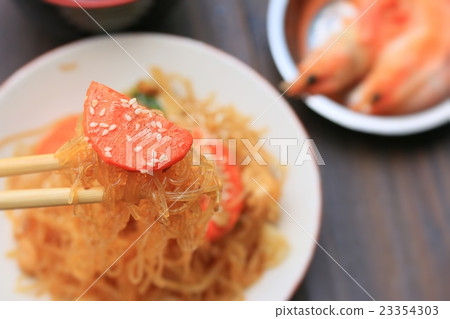 Korean noodles 23354303