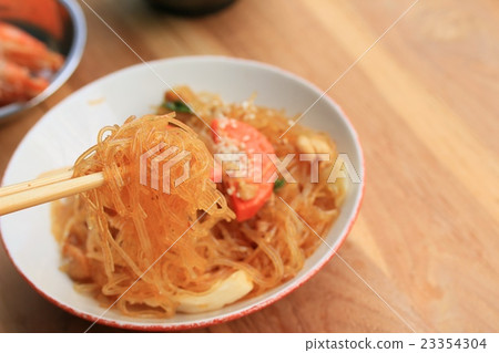 Korean noodles 23354304