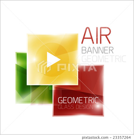 Multicolored squares with sample text Multicolored squares with sample text 23357264