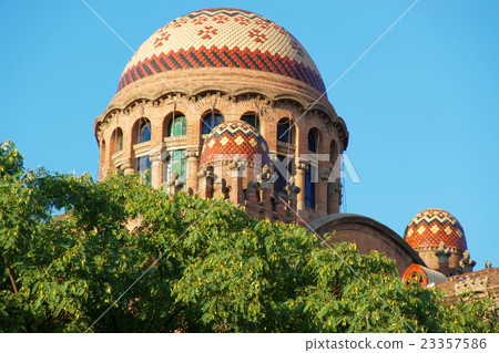 Dome of the Hospital de Sant Pau in Barcelona Dome of the Hospital de Sant Pau in Barcelona 23357586
