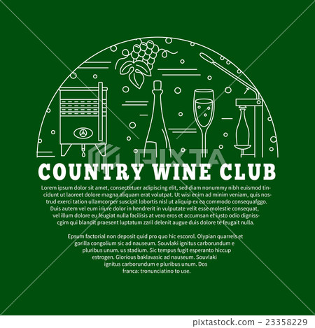 Winemaking, wine tasting graphic design concept Winemaking, wine tasting graphic design concept 23358229