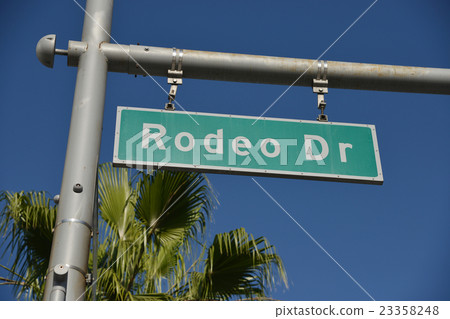 Rodeo Dr Rodeo Drive Beverly Hills LA Los Angeles Los Angeles California 23358248