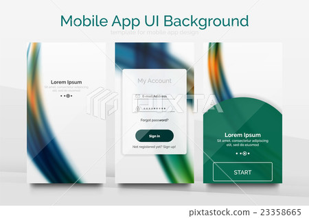 Mobile background ui 23358665