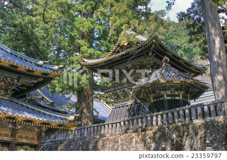 日光東照宮神社塔風光 23359797