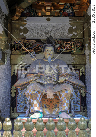 Nikko Toshogu Shrine Yomei門是持不同政見者的形象 23359815