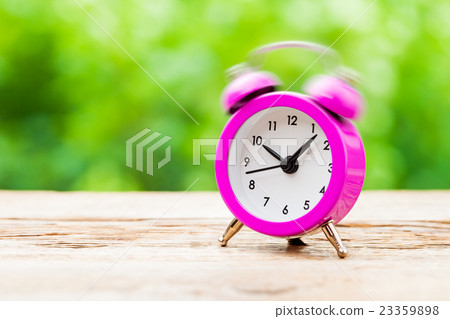 Ringing pink Alarm clock 23359898