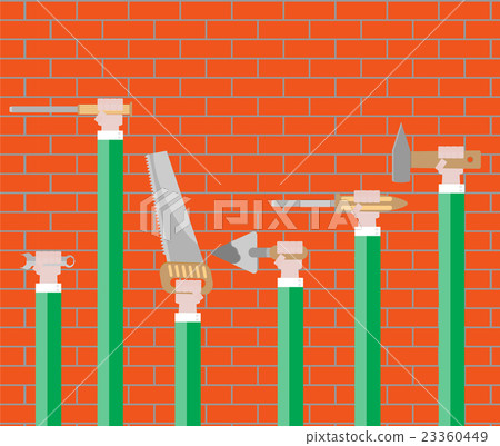 Hand tools design flat 23360449