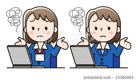 Female staff - Personal computer 23360865