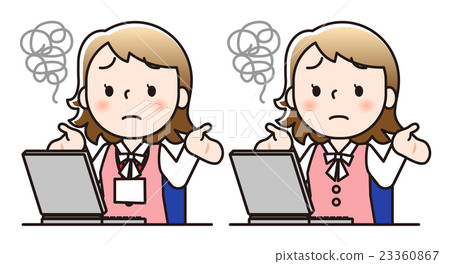 女性員工 - 個人電腦 23360867