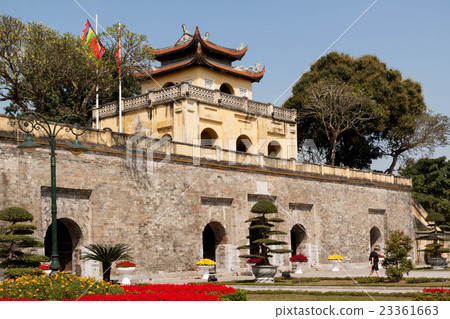 The end gate of Thang Long ruins (Hanoi castle ruins) The end gate of Thang Long ruins (Hanoi castle ruins) 23361663
