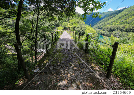高知縣四萬十鎮島根橋 高知縣四萬十鎮島根橋 23364669