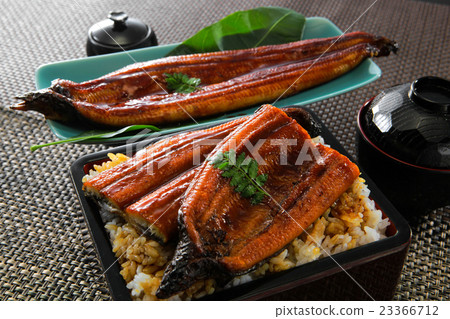 Grilled eel and grilled eel Grilled eel and grilled eel 23366712