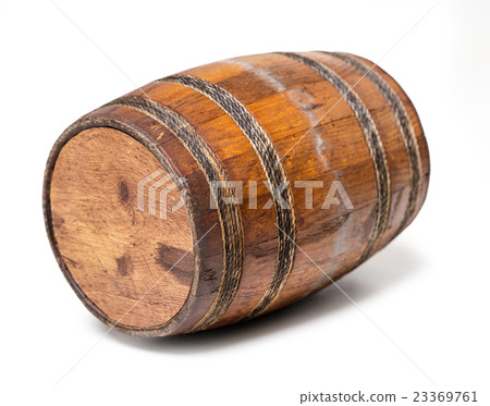 old wooden barrel 23369761