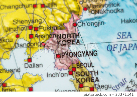 North Korea country map . North Korea country map . 23371141