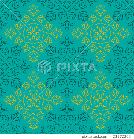 Indian Floral Pattern Indian Floral Pattern 23372203