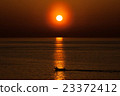 Sunset and fisherman 23372412