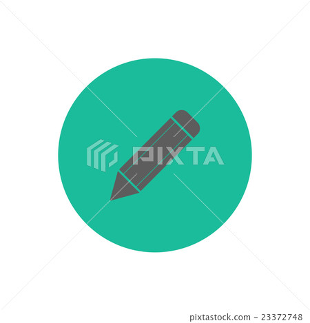 Pencil icon vector 23372748