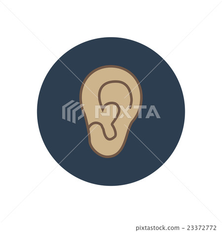 Ear illustration vector 23372772