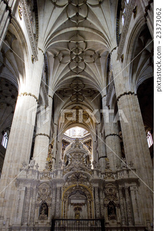 interior of cathedral, Salamanca,Castile and Leon 23373062