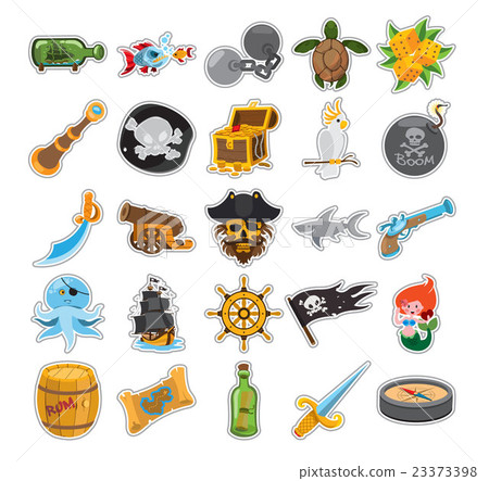 Pirate icons Pirate icons 23373398