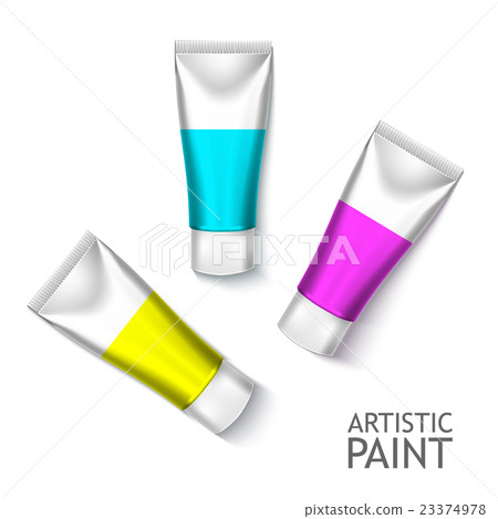 Blank Cosmetics Packages, Set Tube Template Blank Cosmetics Packages, Set Tube Template 23374978