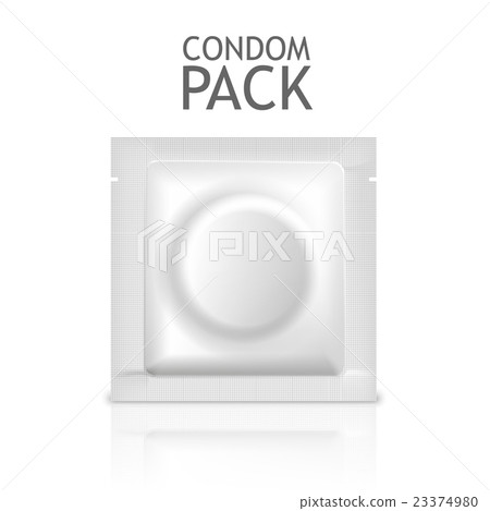 Blank Condom Wrapper, Foil Pack Template Blank Condom Wrapper, Foil Pack Template 23374980