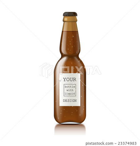 Transparent glass bottle Transparent glass bottle 23374983