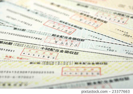 股票股利收據 23377663