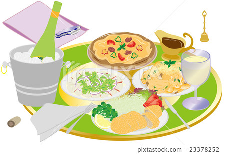 Today's evening white white wine 23378252