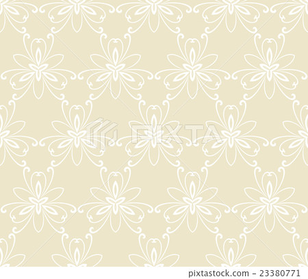 Floral Fine Seamless Vector Pattern 23380771