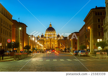 St. Peter's cathedral in Rome, Italy 23383339