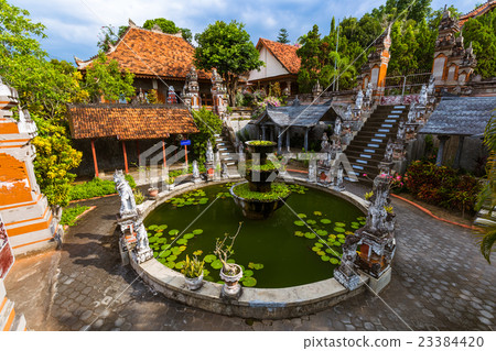 Buddhist temple of Banjar - island Bali Indonesia 23384420