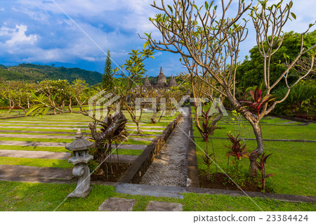 Buddhist temple of Banjar - island Bali Indonesia 23384424