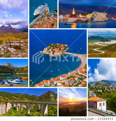 Collage of Montenegro travel images (my photos) 23384455