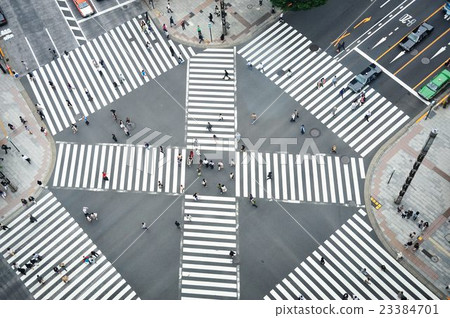 Scramble crossing Scramble crossing 23384701
