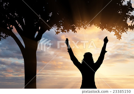Success and happiness concept. Success and happiness concept. 23385150
